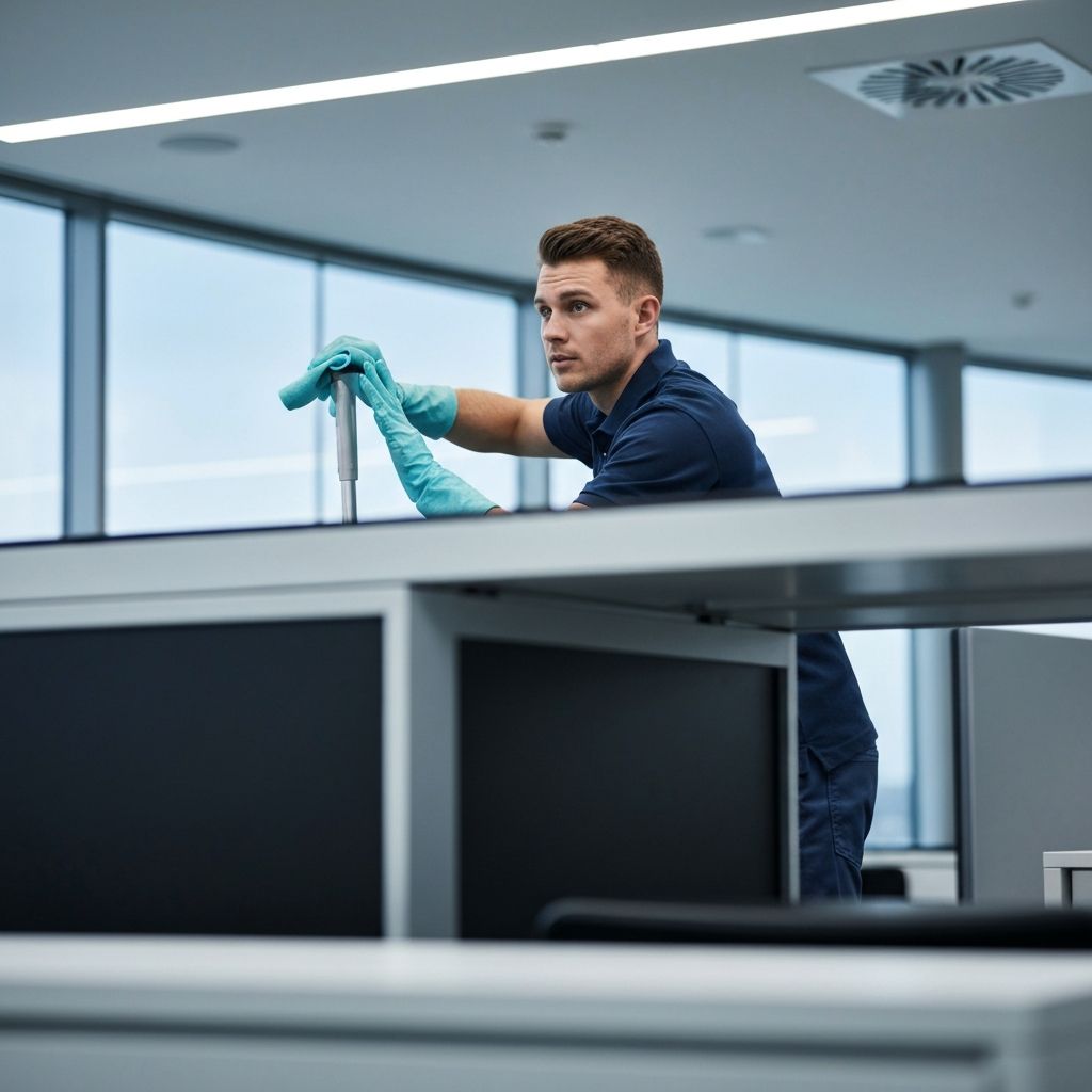 Les zones les plus oubliées lors du nettoyage des locaux