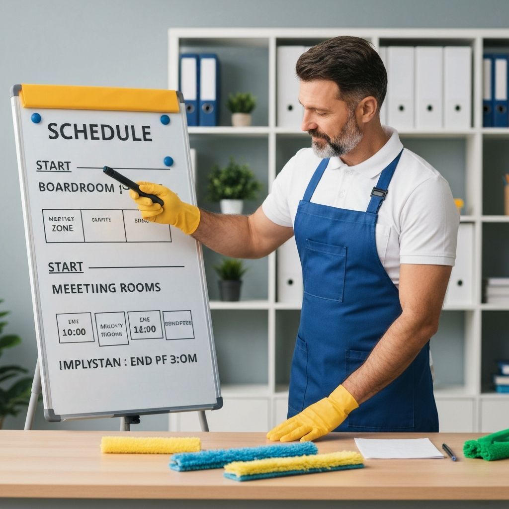 Quelle fréquence de nettoyage pour les différentes zones de bureaux ?